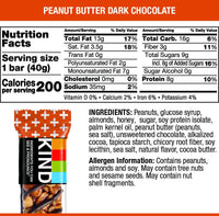 KIND Peanut Butter Dark Chocolate, 8.4 Oz (Pack Of 6)