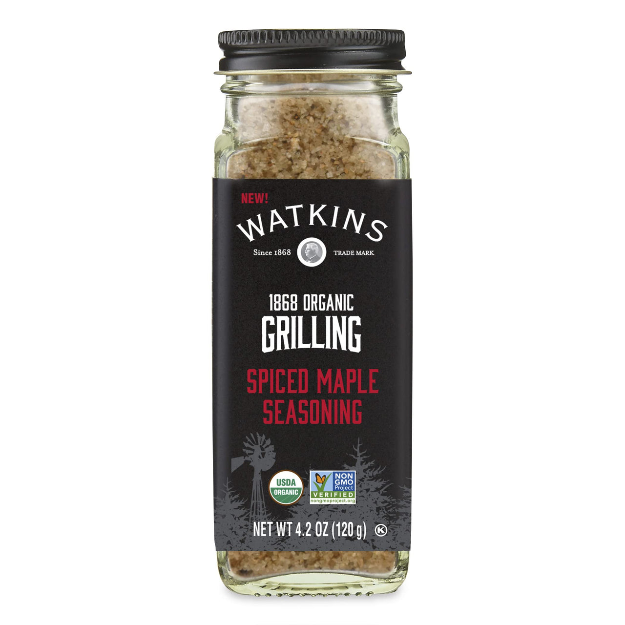 Watkins Organic Spiced Maple Seasoning, 4.2 oz, 1 Count