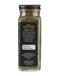Watkins Gourmet Organic Thyme Leaves, 1.26 Ounce
