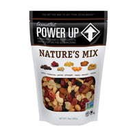 Power Up Trail Mix, Nature's  Mix Trail Mix, Non-GMO, Vegan, Gluten Free, No Artificial Ingredients, Brown, 14 Oz