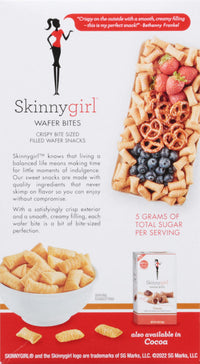 Skinnygirl Peanut Butter Wafer Bites, 5.3 Ounce