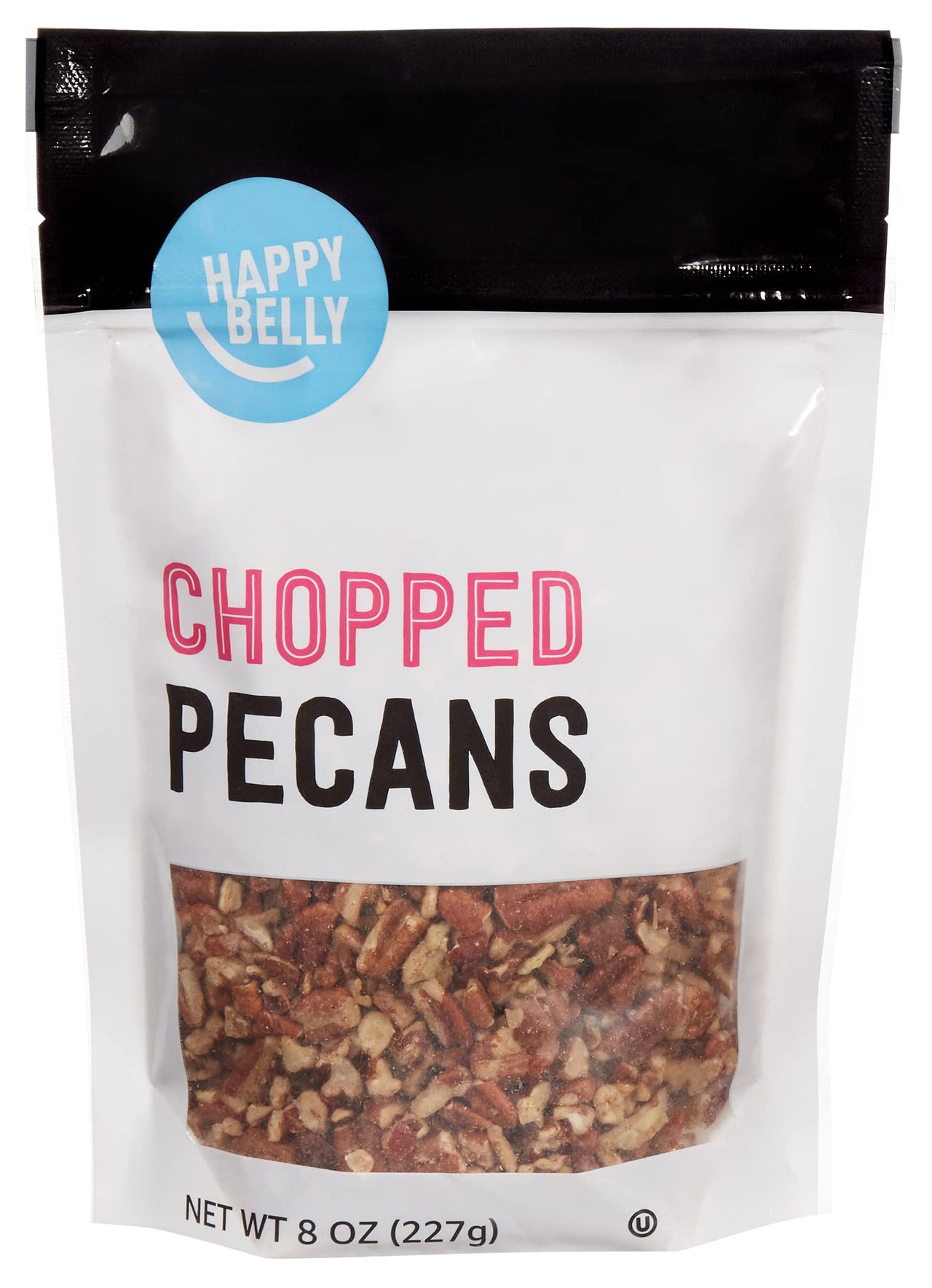 Happy Belly Chopped Pecans, 8 Ounce