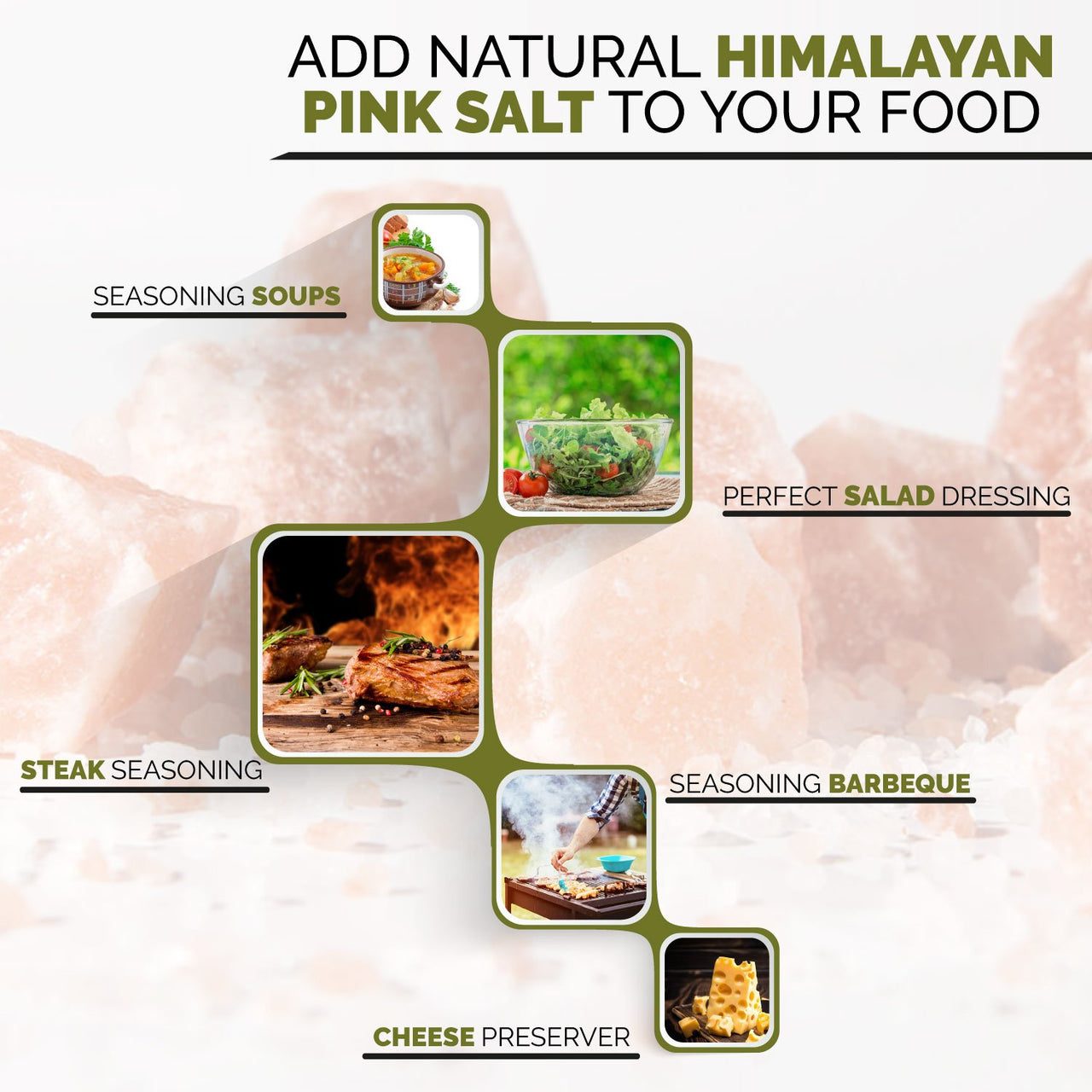 Himalayan Chef Pink Salt Fine Grain, 8 oz