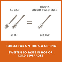 Truvia Organic Zero Calorie Liquid Stevia Sweetener Bottle, Original flavor, 2.7 fl. oz.