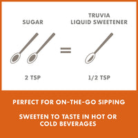 Truvia Organic Zero-Calorie Liquid Stevia Sweetener, 2.7 fluid ounce bottle, Vanilla flavor