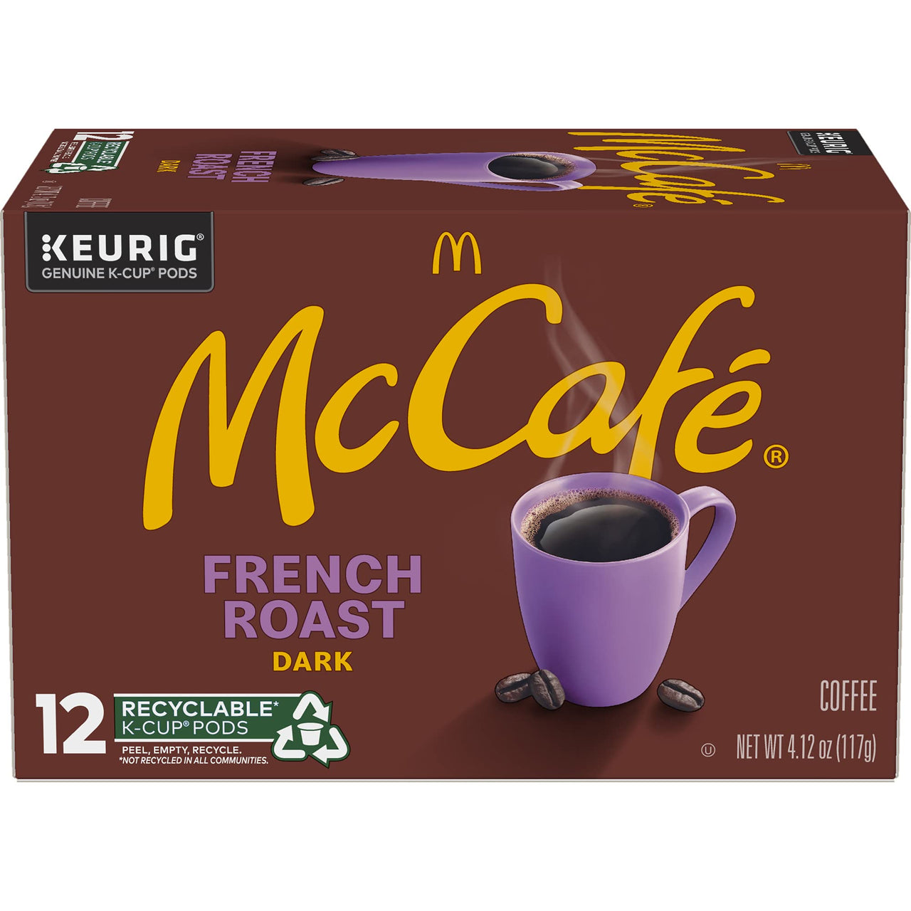 McCafe French Roast Keurig K Cup Coffee Pods (12 Count)
