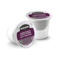 Martinson Single Serve Coffee Capsules, Dark Roast, Compatible with Keurig K-Cup Brewers, 24 Count