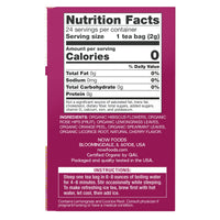 NOW Foods Give a Tea Organic Heavenly Hibiscus Punch Tea, Caffeine-Free, 24 bags, for everyday wellness