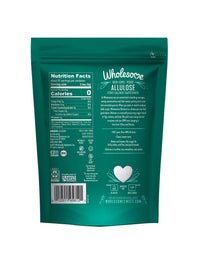 Wholesome Sweeteners Allulose Zero Calorie Granulated Sweetener, No Glycemic Impact, Non GMO, Gluten Free & Vegan, 12 oz (Pack of 1)