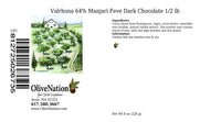 Valrhona 64% Manjari Dark Bitter Sweet Chocolate Feves from OliveNation - 1/2 pound