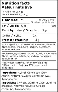 PUR Gum | Sugar Free Chewing Gum | 100% Xylitol | Vegan, Aspartame Free, Gluten Free & Keto Friendly | Natural Peppermint Flavored Gum, 9 Pieces (Pack of 12)