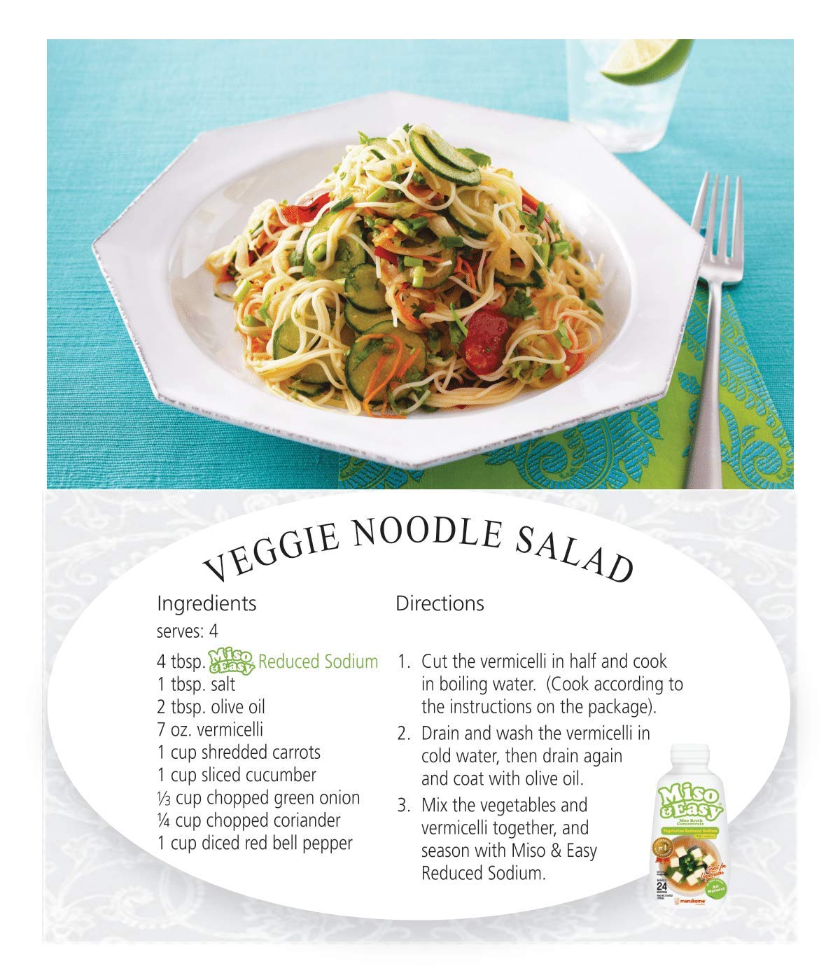 Marukome Miso and Easy, Miso Broth Concentrate, Vegetarian Reduced Sodium, 13.8 Ounce