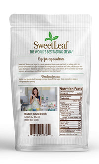 SweetLeaf Better Than Sugar Stevia Powdered Sweetener - Blend for Frosting, Stevia Sweetener, Zero Calorie Sweetener, Sugar Free, Non-GMO, Gluten-Free, Keto Friendly - 12.7 Oz
