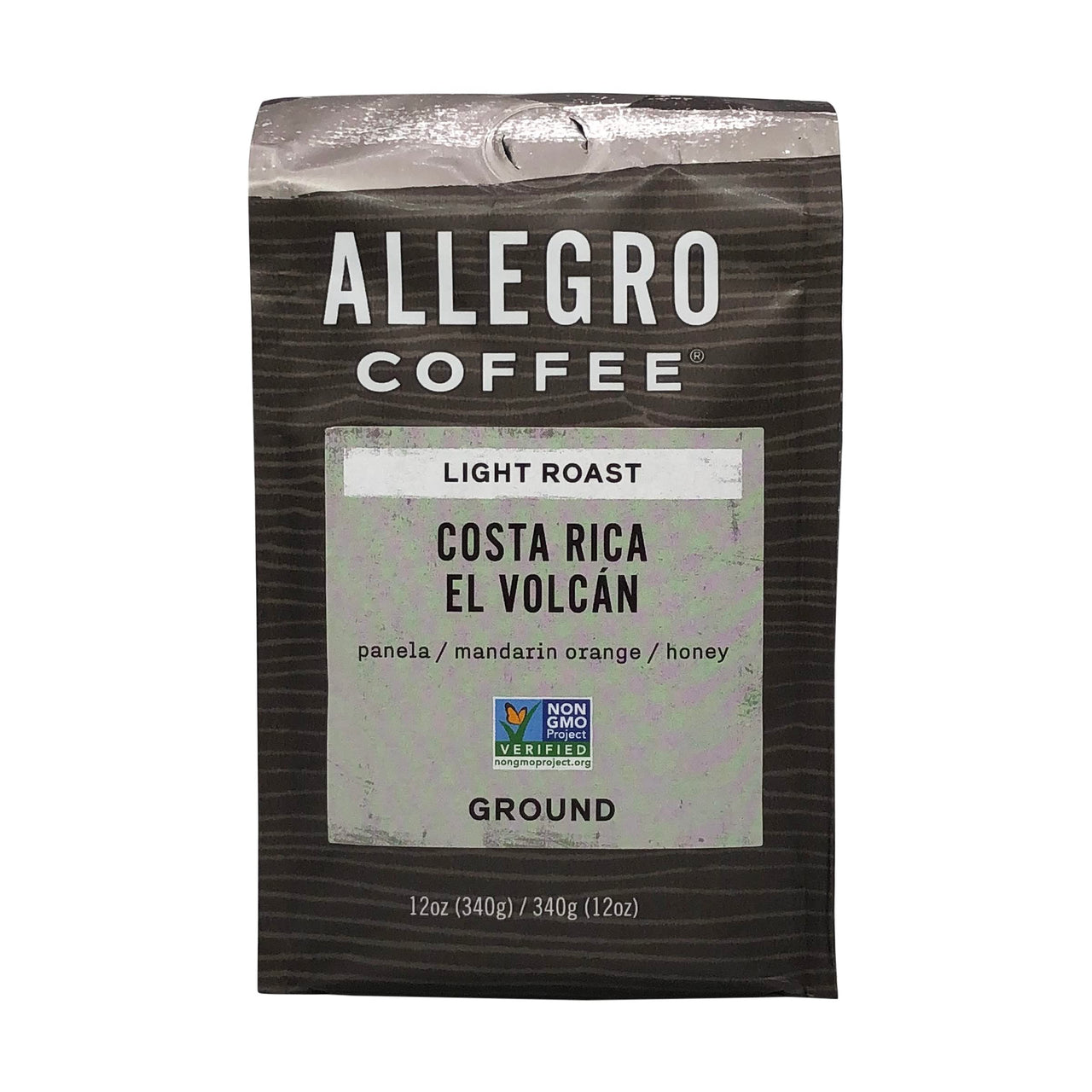 Allegro Coffee, Coffee Costa Rica El Volcan Ground, 12 Ounce