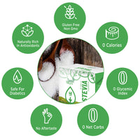 Sweet Nature Stevia Sweetener Powder All Natural Kosher Gluten and Sugar Free, 40 Count (Pack of 1)