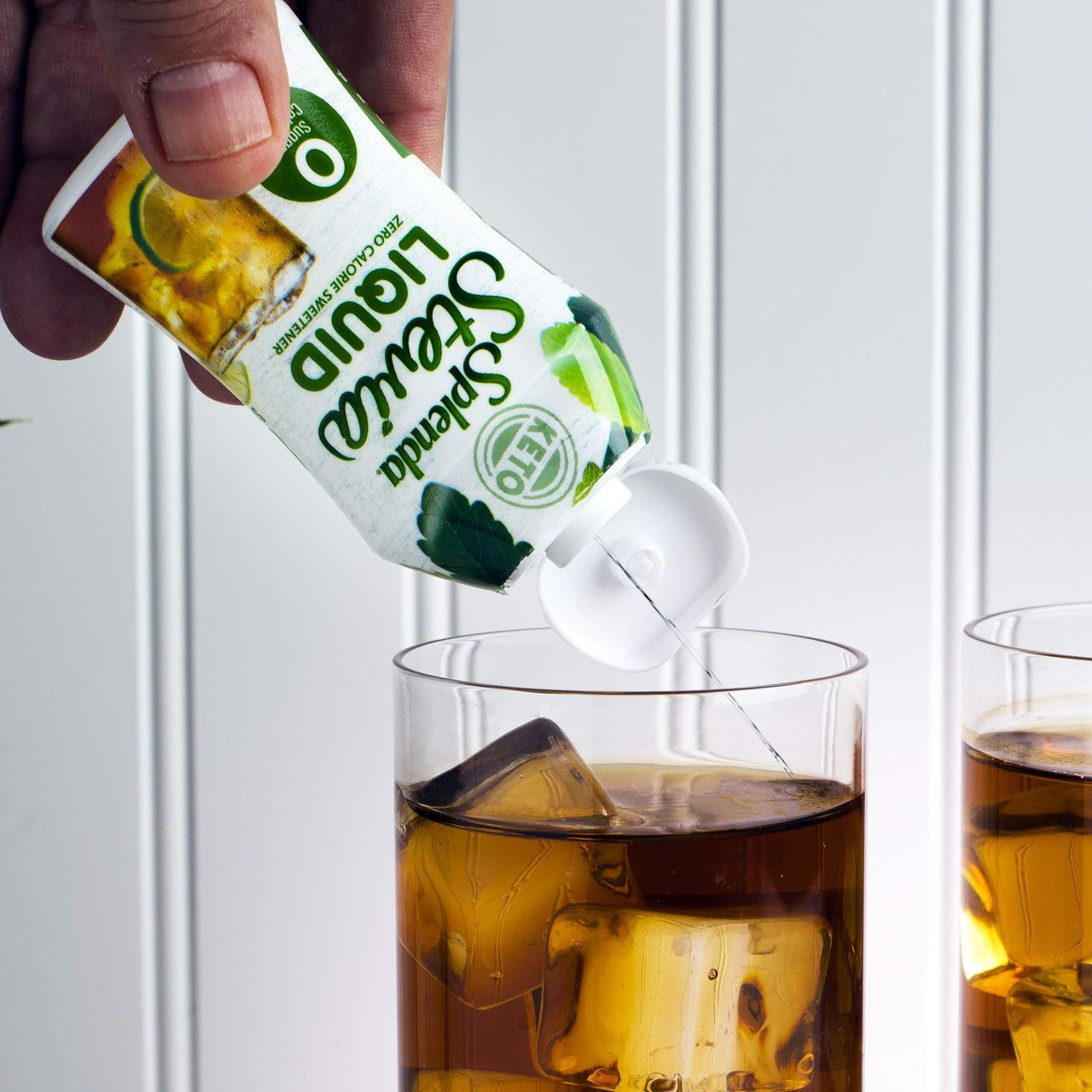 SPLENDA STEVIA LIQUID, Zero Calorie Sweetener Drops, 1.68 Ounce Bottle (Pack of 1), 1.68 Fl Oz (Pack of 1)