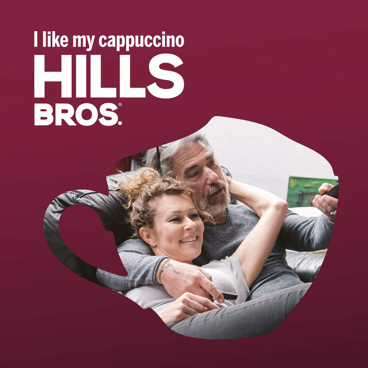 Hills Bros Instant Decadent Classic Cappuccino Mix with a Hint of Sweetness, Easy to Use and Convenient, Enjoy Coffeehouse Flavor at Home, Frothy, 14 Oz