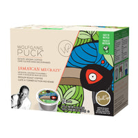 Wolfgang Puck Coffee, Keurig KCups for Keurig Brewers, White, Jamaican Me Crazy, 24 Count (Pack of 1)