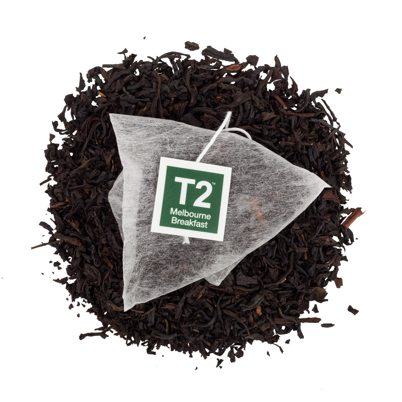T2 Tea - Melbourne Breakfast Black Tea, 25 Tea Bags in a Box, Sweet Vanilla Flavoured Tea, 50g (B125AE019)