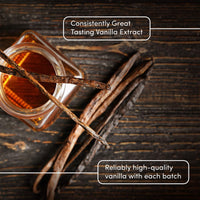 Rodelle Fair Trade Organic Pure Vanilla Extract, 4 Fl Oz