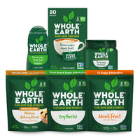 Whole Earth Sweetner Monk Fruit 80ct Packets