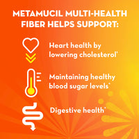 Metamucil Daily Fiber Supplement Capsules, Psyllium Husk Fiber for Digestive Health, 300 Ct