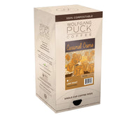 Wolfgang PuckCoffee, Caramel Cream, 9.5 Gram Soft Pods, 18 Count (Pack of 1)
