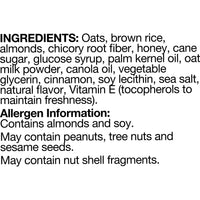 KIND Breakfast Cereal Bars, Gluten Free Snacks, Cinnamon with Almonds, 9.3oz Box (6 Bars)