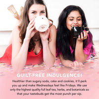 Pinky Up Apple Pie Loose Leaf Tea, Herbal Tea, Caffeine Free, Low Calorie & Gluten Free, 3.5 Oz Tin