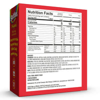 Skittles Singles To Go Variety Pack, Powdered Drink Mix, Zero Sugar, Low Calorie, Includes 4 Flavors: Green Apple, Strawberry, Grape, Orange, 1 Box (30 Single Servings)