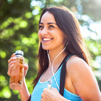 Wyler's  Light Singles To Go Powder Packets, Water Drink Mix, 96 Single Servings, Peach Iced Tea, 7 Ounce (Pack of 12), 5.64 Ounce