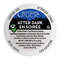Wolfgang Puck Coffee Single Serve Capsules, After Dark, 24 Count