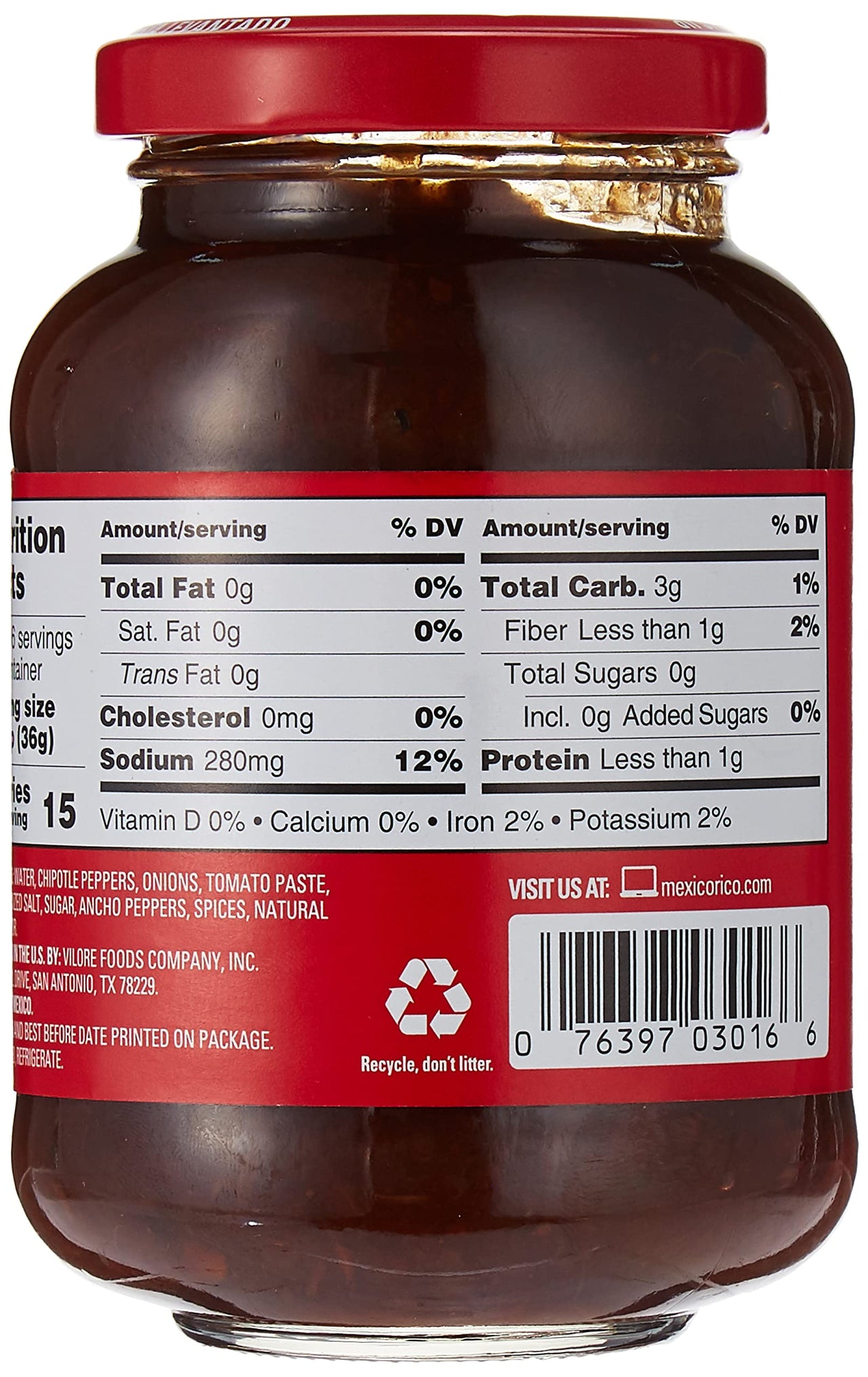 La Costea Diced Chipotle Peppers, 8.11 Ounce Jar