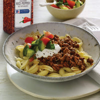 McCormick Culinary Crushed Red Pepper, 13 oz - One 13 Ounce Container of Crushed Red Pepper Flakes, Perfect for Sprinkling Onto Pizza, Beef, Pork and Flatbreads