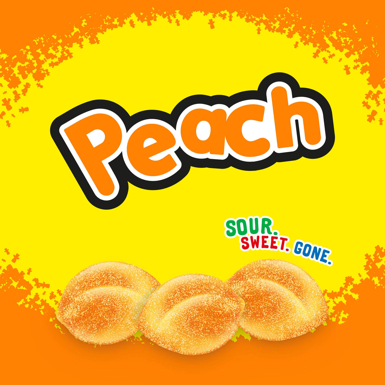 SOUR PATCH KIDS Peach Soft and Chewy Candy, 8.07 oz