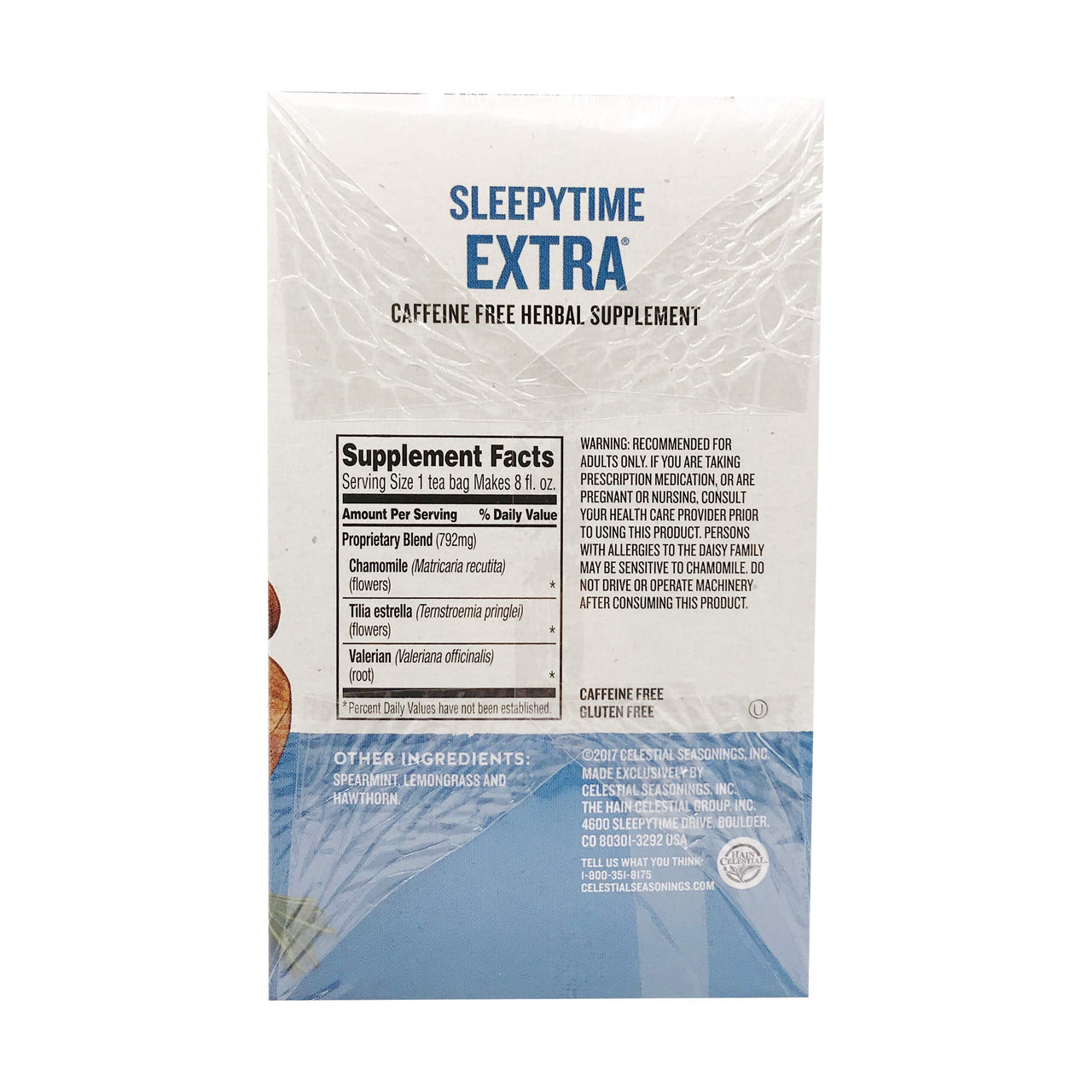 Celestial Seasonings Herbal Tea Sleepytime Extra, 40 ct