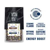 Tiesta Tea - Cocoa Mocha, Loose Leaf Tiramisu Coffee Black Tea, High Caffeine, Hot & Iced Tea, 16 oz Bulk Bag - 200 Cups, Natural Flavored, Black Tea Loose Leaf Blend