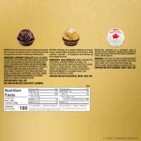 Ferrero Collection Premium Gourmet Assorted Hazelnut Milk Chocolate, Dark Chocolate and Coconut, A Great Easter Gift, 4.6 oz, 12 Count