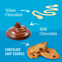 Tate's  Bake Shop Cookie Bark, Chocolate Chip Cookies with Milk Chocolate with White Chocolate Drizzle, 5 oz