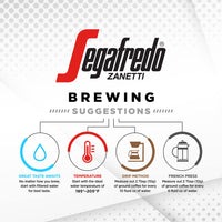 Segafredo Zanetti Ground Coffee, Enzo Dark Roast, Made with Arabica, Vivacious and Balanced Flavor