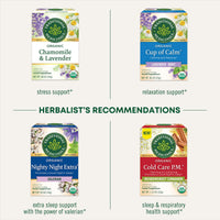 Traditional Medicinals Organic Nighty Night Tea Relaxation Tea, 16 Tea Bags (Pack of 6)
