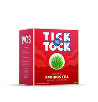 TICK TOCK TEAS Organic Rooibos Tea Bags, 80 Count