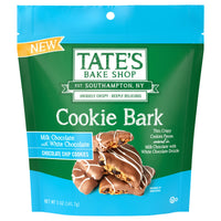 Tate's  Bake Shop Cookie Bark, Chocolate Chip Cookies with Milk Chocolate with White Chocolate Drizzle, 5 oz