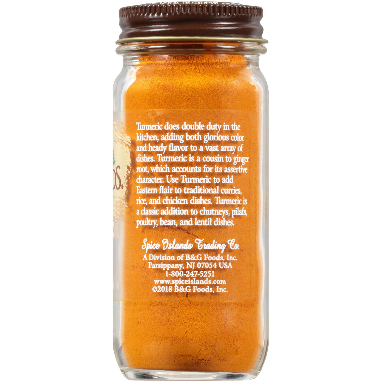 Spice Islands Turmeric, 2.2 Oz