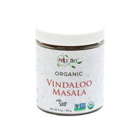 The Spice Hut Organic Vindaloo Masala Seasoning, Quick & Easy Spice Blend for Indian Cooking, with Salt 4 oz