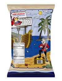Pirate's  Booty Cheese Puffs, Healthy Kids Snacks, Easter Snacks, Real Aged White Cheddar, 10oz Party Sized Bag