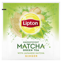 Lipton Magnificent Matcha Green Tea Bags, Ginger 15 ct ( Pack Of 4 )