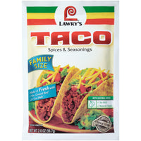 Lawry's  Family Size Taco Spices & Seasonings Mix, 2 oz