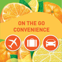 Tampico Singles To Go Drink Mix Packets, Citrus Punch, 6-Count Box  Zero Sugar, Low Calorie Powdered Drink Packets, 100% DV of Vitamin C per Serving, Convenient, On-The-Go Water Enhancers