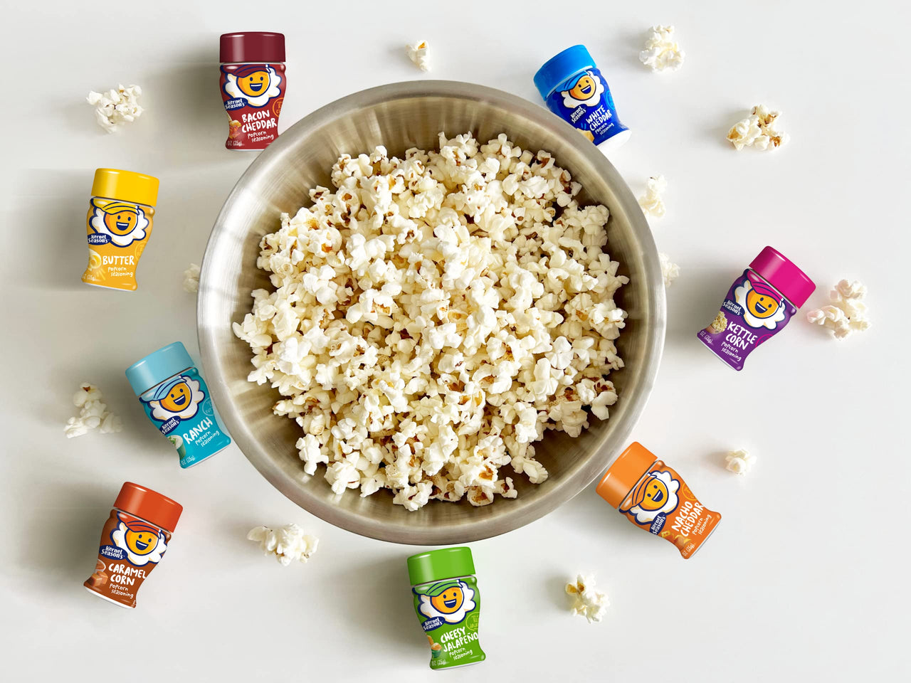 Kernel Season's  Popcorn Seasoning Mini Jars Variety Pack, 0.9 Ounce (Pack of 8)